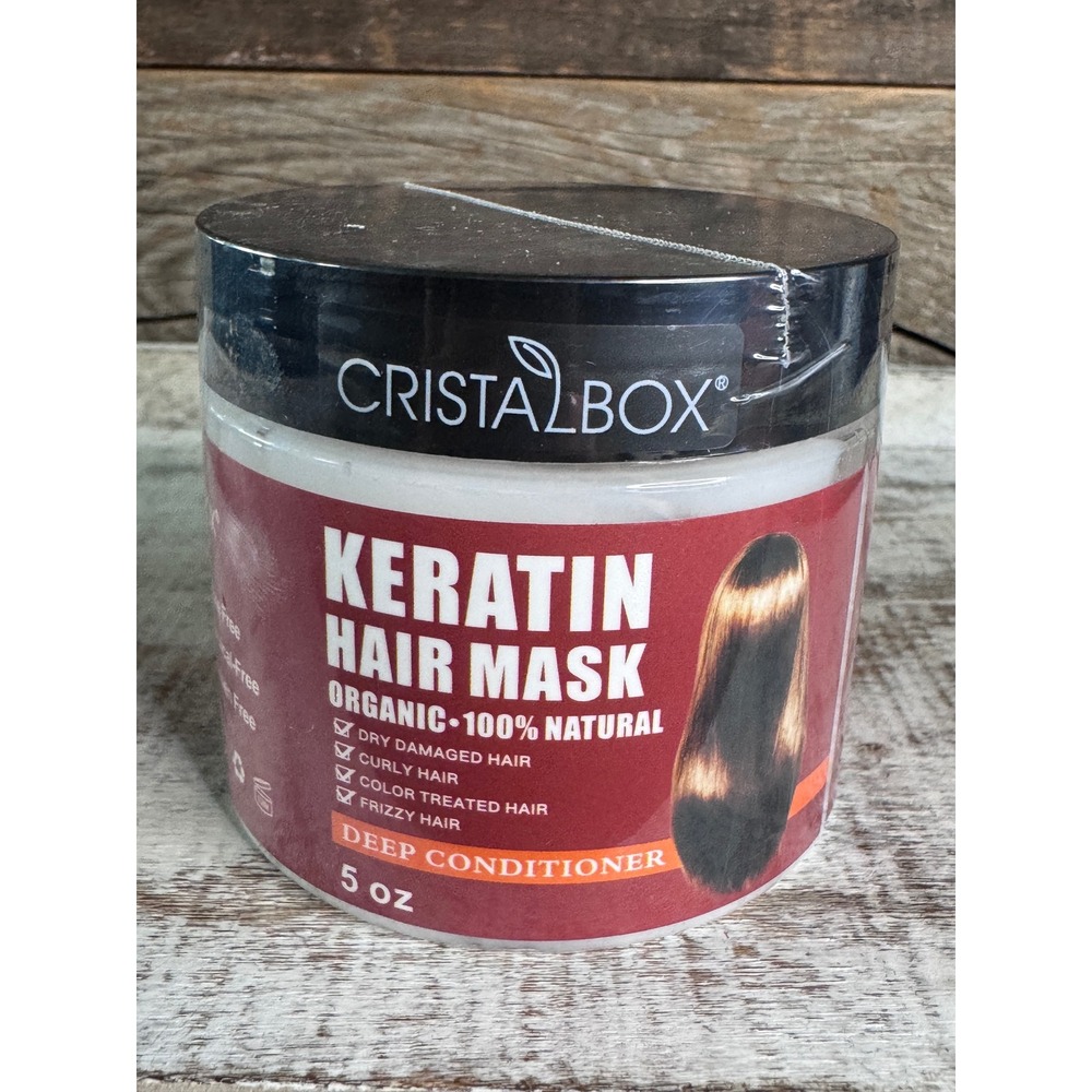 Cristalbox Keratin Hair Mask | Deep Conditioner‎ | 5oz Full Sz SEALED | MSRP $16